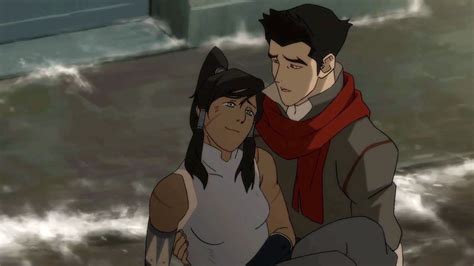 do mako and korra get back together|where did mako learn lightinng.